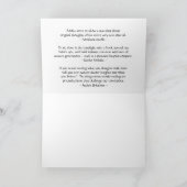 Liebe der klassischen Bücher Karte (Innenseite)