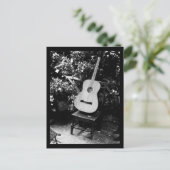 Liebe der Kunstgitarre Postkarte (Stehend Vorderseite)