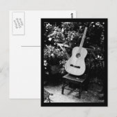 Liebe der Kunstgitarre Postkarte (Vorne/Hinten)