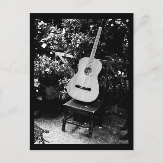 Liebe der Kunstgitarre Postkarte (Vorderseite)