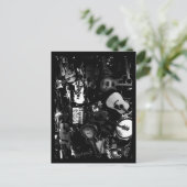 Liebe der Kunstgitarren Postkarte (Stehend Vorderseite)