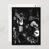 Liebe der Kunstgitarren Postkarte (Vorne/Hinten)