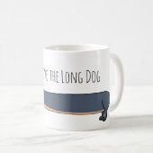 Liebe der lange Hund - Dackel Tasse (VorderseiteRechts)