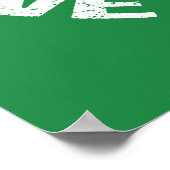 Liebe der Liebe Erde Poster (Ecke)