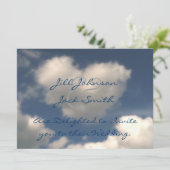 Liebe der Luft Einladung (Stehend Vorderseite)