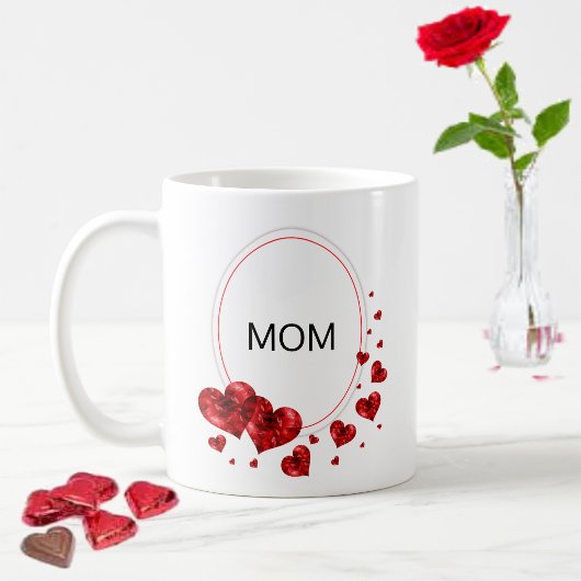 Liebe der Mama Herz Kaffeetasse