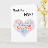 Liebe der Mama-I Sie Karte (Gelbe Blume)