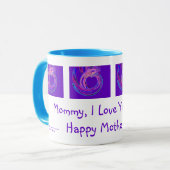 Liebe der Mama-I Sie Millionen Tasse (Vorderseite Links)