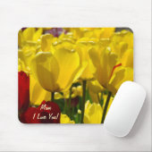 Liebe der Mama-I Sie! QualitätsMausunterlage Mousepad (Mit Mouse)