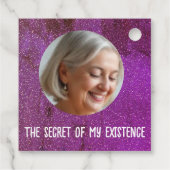 Liebe der Mama - Liebesmarken Geschenkanhänger (Rückseite)