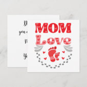 Liebe der Mama, Vorlage für Großherz (Vorne/Hinten)