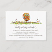 Liebe der mehrfarbigen Blume UAWG Begleitkarte (Vorderseite)