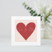 Liebe der meisten Karten (Stehend Vorderseite)