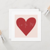 Liebe der meisten Karten (Vorderseite/Rückseite Beispiel)