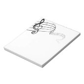 Liebe der Musik Notizblock (Rotiert)