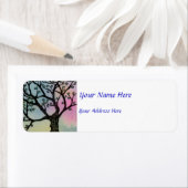 Liebe der Mutter - Bäume auf Vellum und Wasserfarb (Insitu)