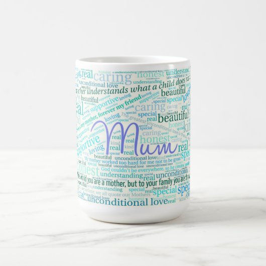 Liebe der Mütter Kaffeetasse (Mittel)