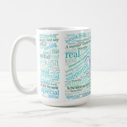 Liebe der Mütter Kaffeetasse (Links)