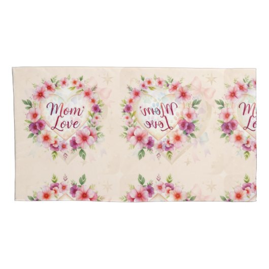 Liebe der Mutter Kissenbezug (Rückseite-Rechts)