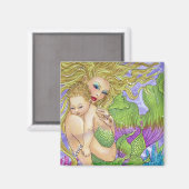 Liebe der Mütter Magnet (Vorderseite/Rückseite)