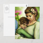 Liebe der Mutter Postkarte (Vorne/Hinten)