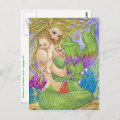 Liebe der Mütter Postkarte (Vorne/Hinten)