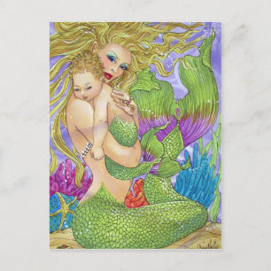 Liebe der Mütter Postkarte