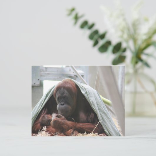 Liebe der Mütter Postkarte (Stehend Vorderseite)