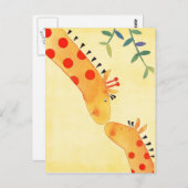 Liebe der Mütter Postkarte (Vorne/Hinten)