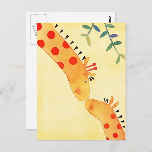 Liebe der Mütter Postkarte (Vorne/Hinten)