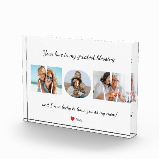 Liebe der Muttermutter Fotoblock (Rechts)