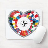 Liebe der NATO-Länder mit der NATO Mousepad (Mit Mouse)