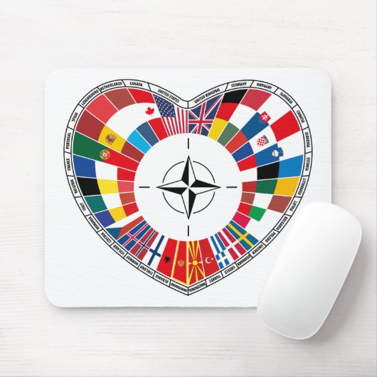 Liebe der NATO-Länder mit der NATO Mousepad (Mit Mouse)