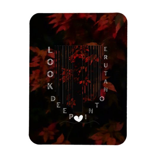 Liebe der Natur Magnet (Vertikal)