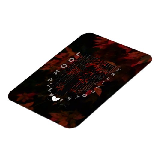 Liebe der Natur Magnet (Linke Seite)