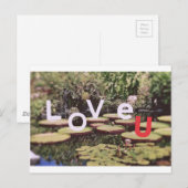Liebe der Natur Postkarte (Vorne/Hinten)