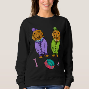 Liebe der niedlichen Dackel Sweatshirt