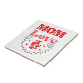 Liebe der niedlichen Mama Fliese (Seite)