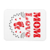 Liebe der niedlichen Mama Magnet (Horizontal)