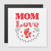 Liebe der niedlichen Mama Magnetkarte (Vorne/Hinten)