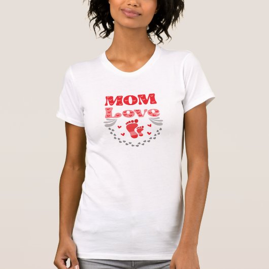 Liebe der niedlichen Mama T-Shirt (Vorderseite)