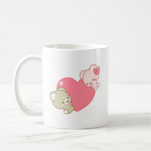 Liebe der niedlichen Zuckerkuchen Kaffeetasse