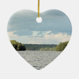 Liebe der Ornamente am See