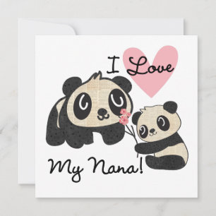 Liebe der Panda-I meine Nana