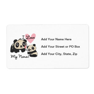 Liebe der Panda-I meine Nana