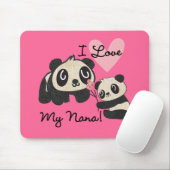 Liebe der Panda-I meine Nana Mousepad (Mit Mouse)