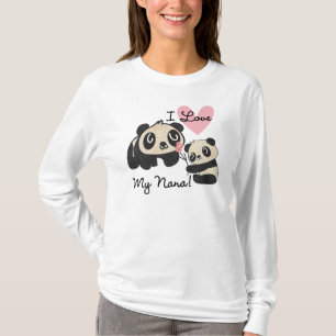 Liebe der Panda-I meine Nana T-Shirt