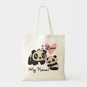 Liebe der Panda-I meine Nana Tragetasche