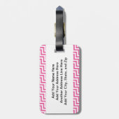 Liebe der Panda-I meine Tante Gepäckanhänger (Rückseite vertikal)