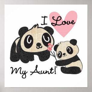 Liebe der Panda-I meine Tante Poster